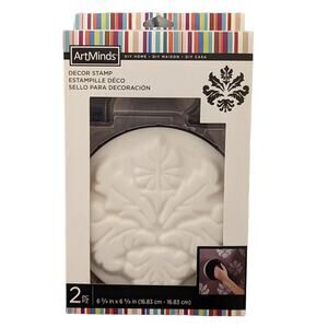 NWT Art Minds Filigree DIY Home Decor Stamp Furniture Walls Gifts Rug Dresser